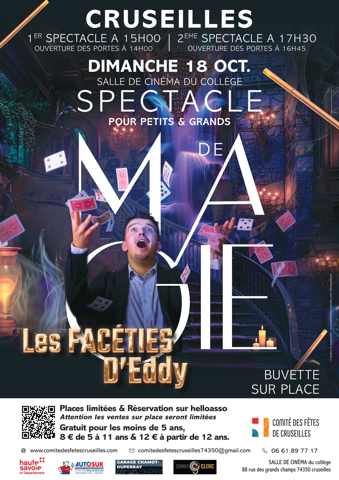 Affiche de magie 2026